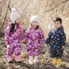 Kids Thin-Lined Rain Suits | Big Trucks - 4T (4-5Y)