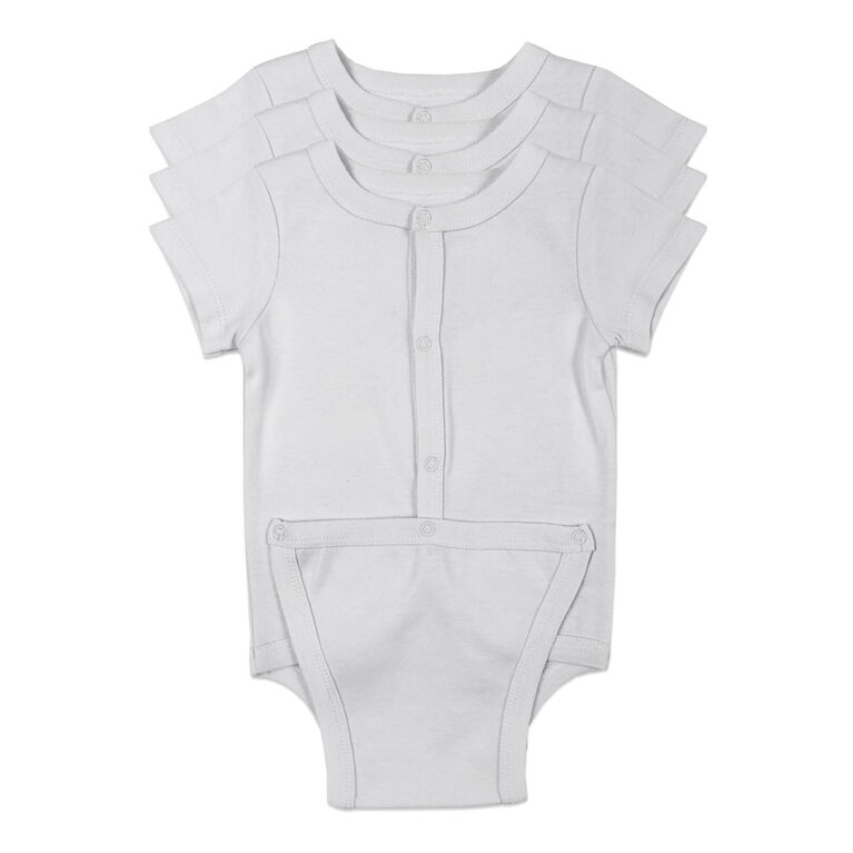 Koala Baby 3-Pack Diaper shirt - White, Newborn