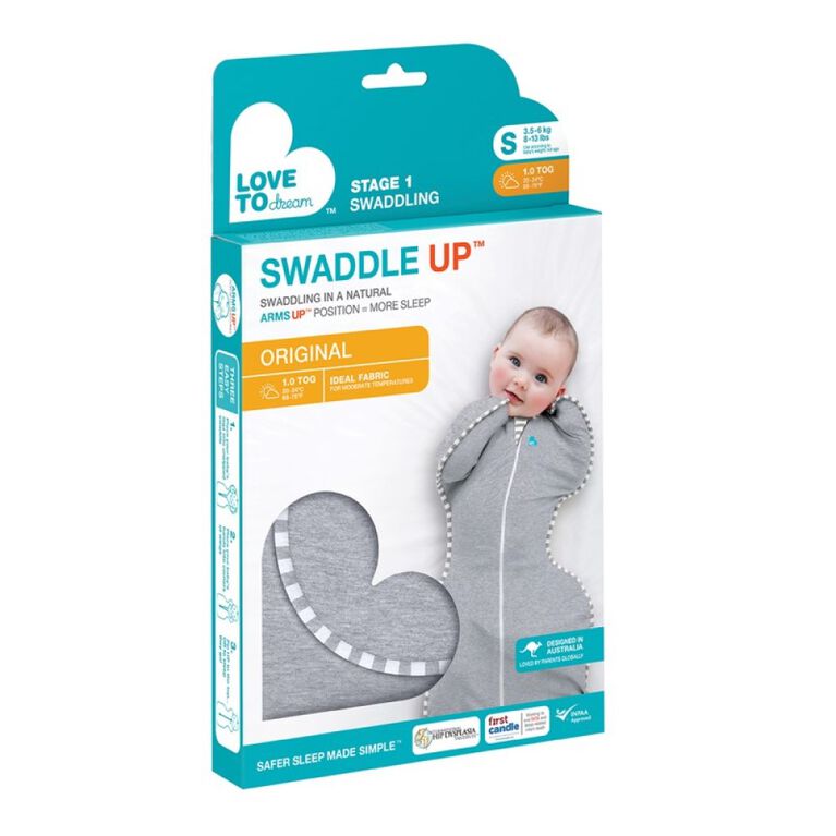 Love to Dream - Swaddle UP Gray - Small | Babies R Us Canada