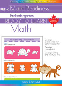 Pre-K - Ready To Learn Math - Édition anglaise