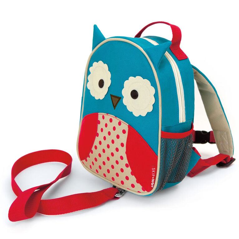 Skip Hop Zoo Safety Harness Backpack, Owl