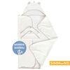 Simmons Set De Bain En Bambou 3 Pièces Crème/Taupe
