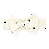 Baby Mode 3 Piece Legging and Headband Set: Cream Heart 3M