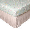 Baby's First by Nemcor 4-Piece Nursery Bedding Set, Rainbow Skies