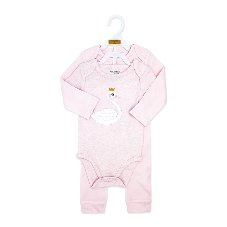 Naturelle 3 Piece Turn me Around Set: Pink