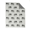 Baby's First by Nemcor Cotton Knit Baby Blanket, Elephant