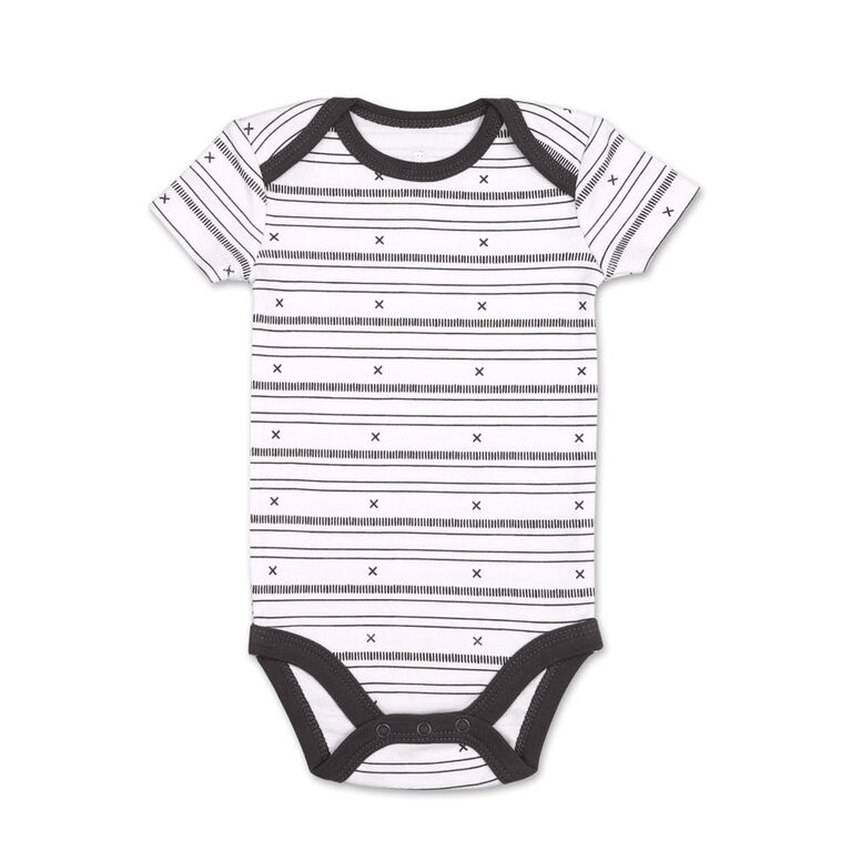 Koala Baby 4Pk Short Sleeved Bodysuit, N Watch Me Grow, Preemie