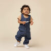 RISE Little Earthling Tank Btn Romper Navy