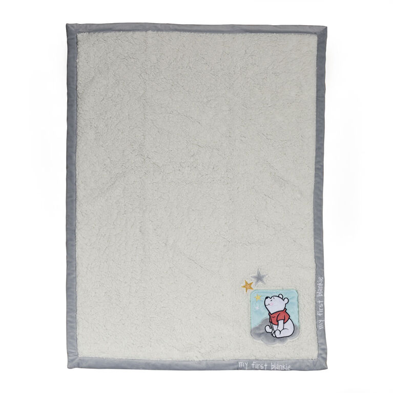 Winnie the Pooh - White Mink/Sherpa My 1st Blanket