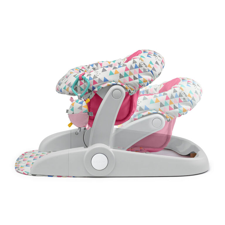Learn-to-Sit 2-Position Floor Seat - Pink