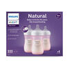 Biberon Philips Avent Natural avec tétine Natural Response, rose, 9 oz, paquet de 3, SCY903 / 13