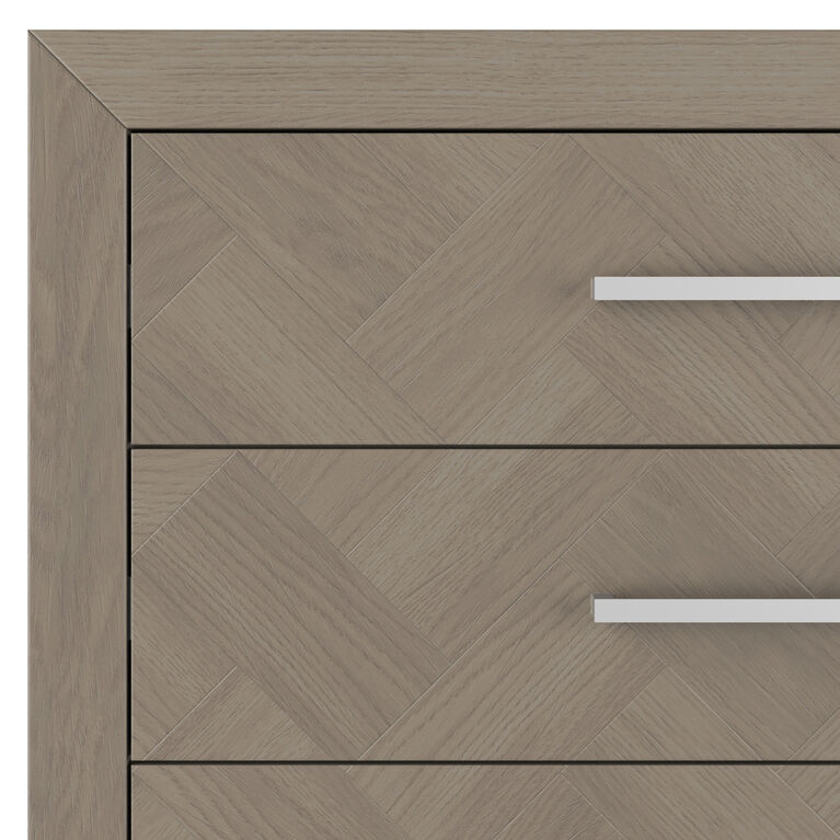 Child Craft Kieran 5 Drawer Chest, Crescent Gray