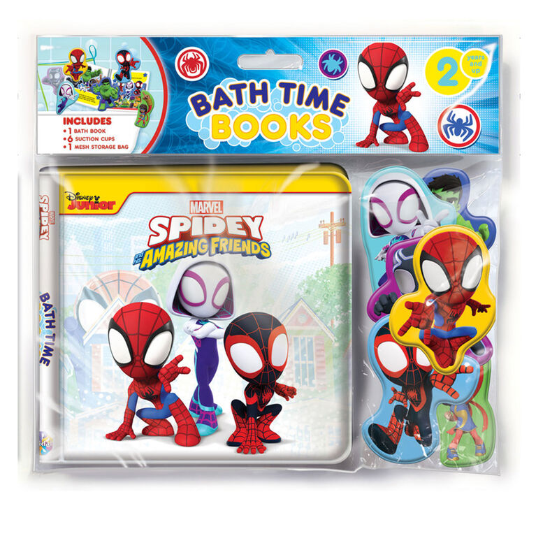 Marvel Spidey Or Spider-Man Bathtime Book - English Edition