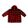 J&L Designs Plaid Wearable Hoodie- Youth