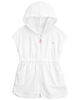 Carter's Terry Swimsuit Cover Up White