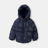 parka matelassée, 12-18m - bleu