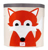 3 Sprouts Storage Bin Fox - Orange