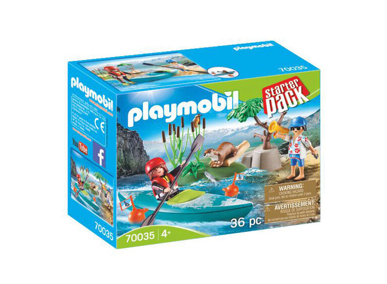 Playmobil Starter Pack Sportifs et kayak 70035