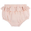 Gerber Childrenswear - 2-Piece Top + Diaper Set - Blush - 0-3M