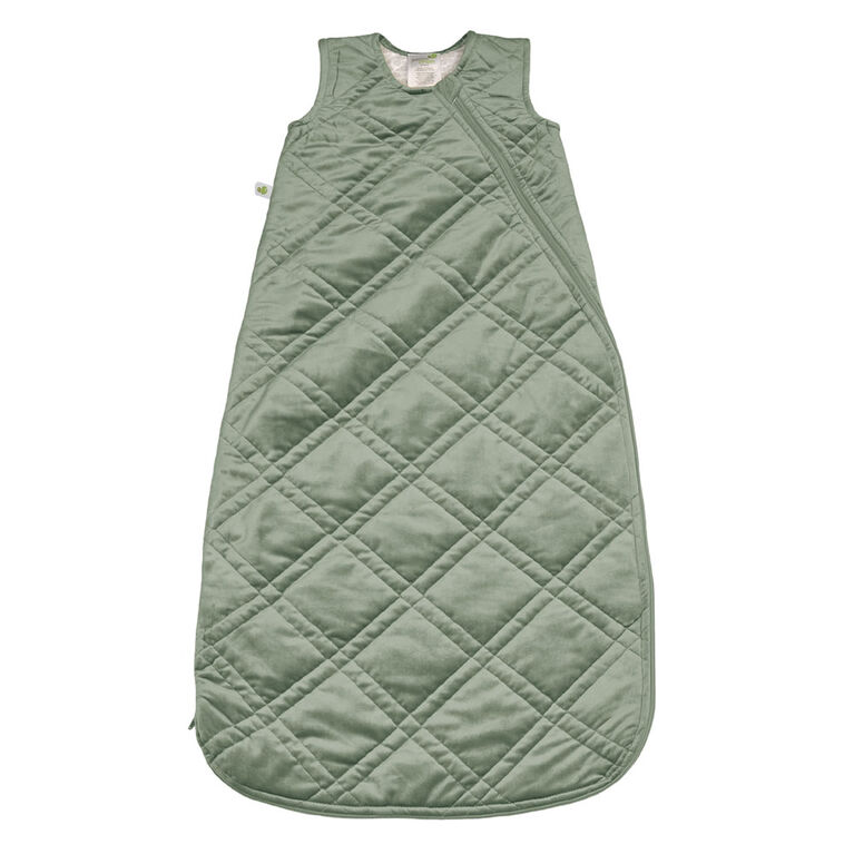 Perlimpinpin - Sac de nuit velours - Kaki 18-36