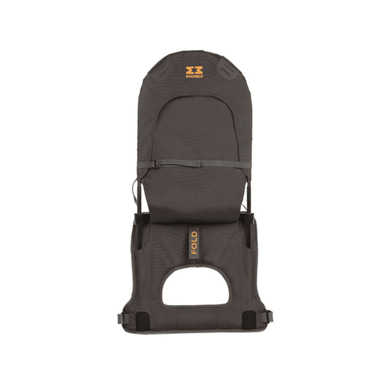 Porte-bébé et enfant pour épaule MiniMeis, Noir- Gris