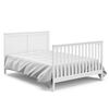Storkcraft Alpine 4-in-1 Convertible Crib - White.