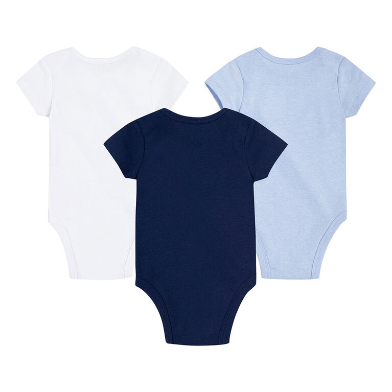 Nike 3 Pack Bodysuit - Midnight Navy