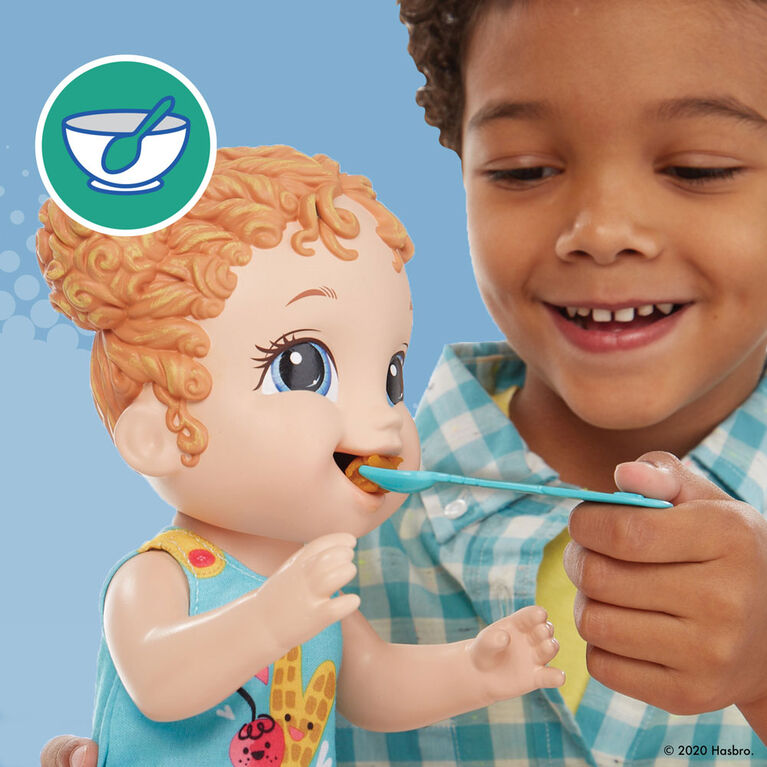 Baby Alive Breakfast Time Baby Doll with Waffle Maker, Accessories