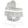 Bassinet Et Berceau Portable 2 En 1 Lacy - Gris