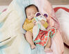 B. toys, B. Snugglies - Fluffy Bunz, Bunny Security Blanket