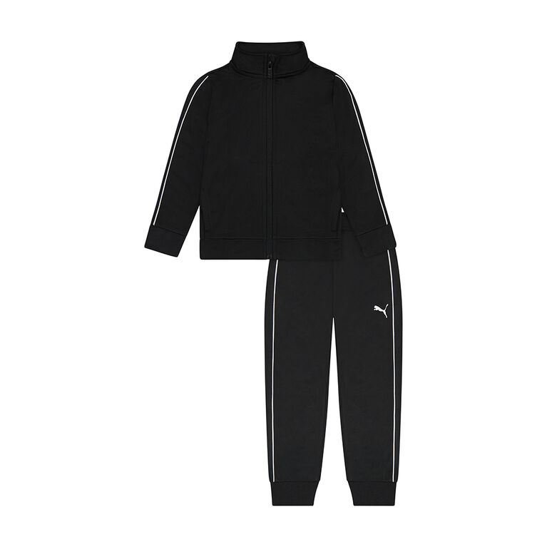 PUMA - Track Jacket & Jogger Set Black 12 Months