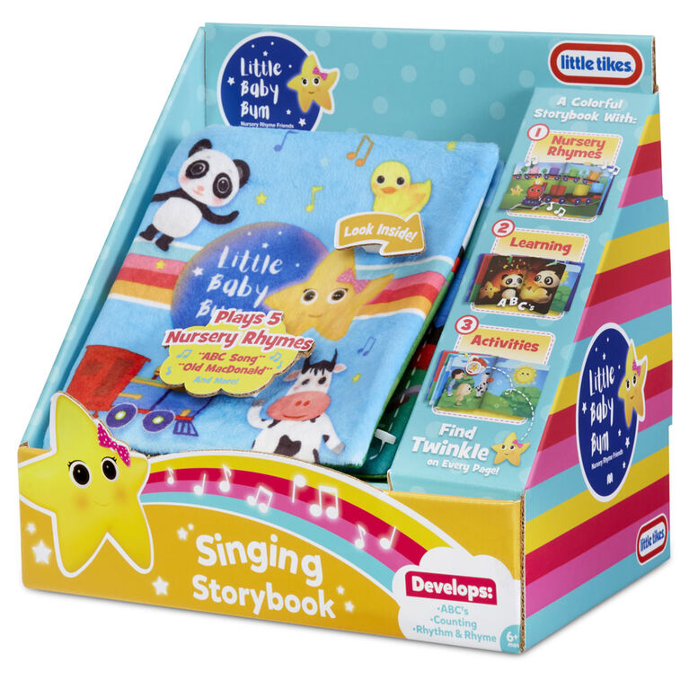 Little Baby Bum Singing Storybook Official Nursery Rhyme Song Soft Book