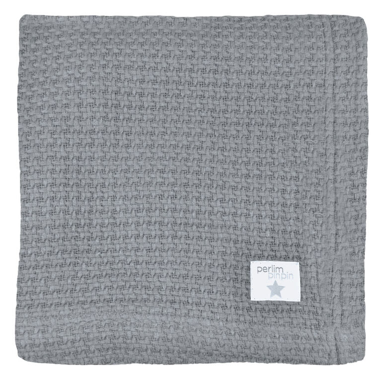 Perlimpinpin Knitted Pebble Blanket