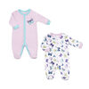 Koala Baby Girls 2-Pack Sleeper- Butterflies 6-9  Months