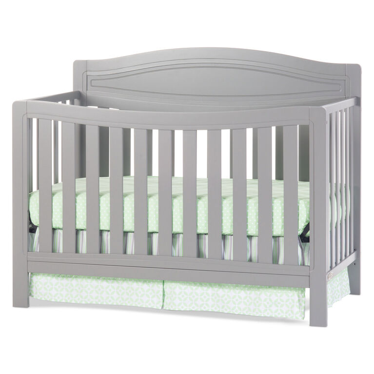 Child Craft Dresden 4-in-1 Convertible Crib - Cool Gray