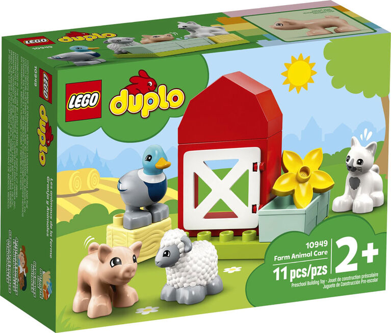 LEGO DUPLO Town Farm Animal Care 10949 (11 pieces)