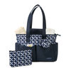 Sac a couches de style fourre-tout de Baby Boom, Ensemble de 4 pieces - Marine