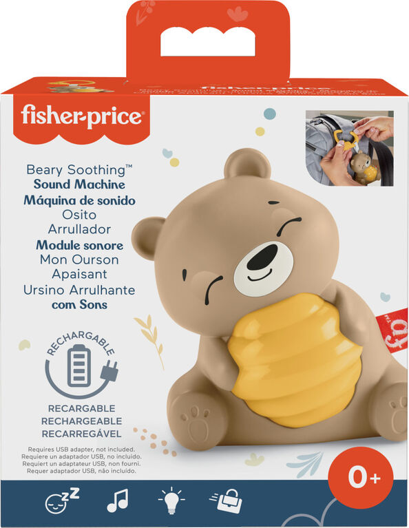 Fisher-Price - Module sonore Mon Ourson Apaisant, minuterie personnal.