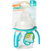 Tasse d’apprentissage à débit lent Evenflo – transparent, 5 oz, emballage de 1.