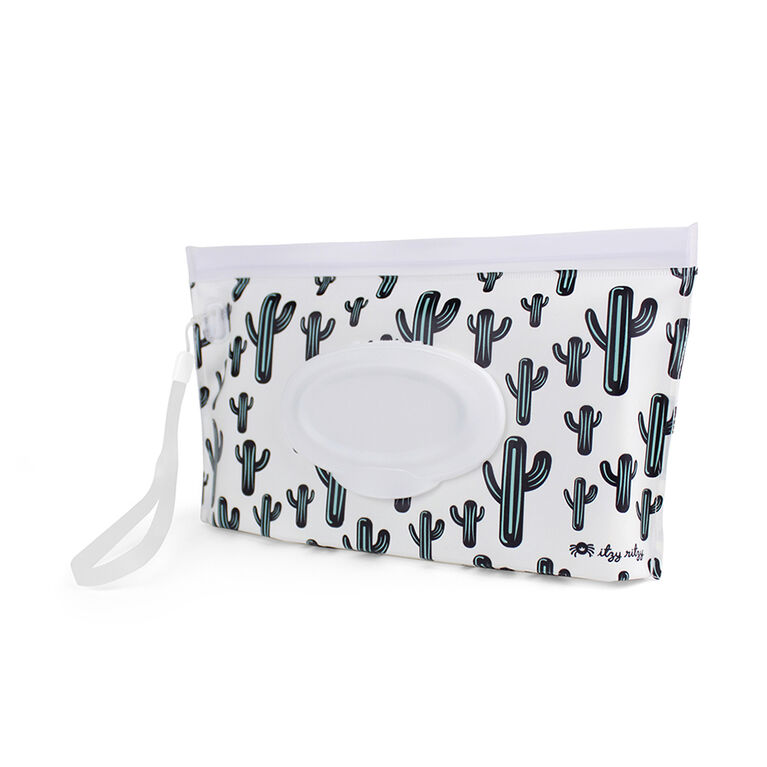 Itzy Ritzy Take et Travel Lingettes réutilisables Case-Cactus