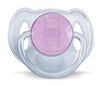 Suces transparentes de Philips AVENT, sans BPA, tout-petits 6 à 18 mois, paquet de 2, rose/violet.