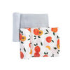 Red Rovr-Organic Cotton Muslin Blanket 2pk - Peachy