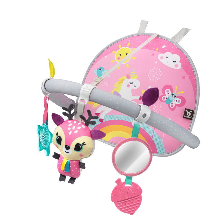 Benbat - Double Sided Car Arch - Unicorn / Multi / 0-24 Months Old