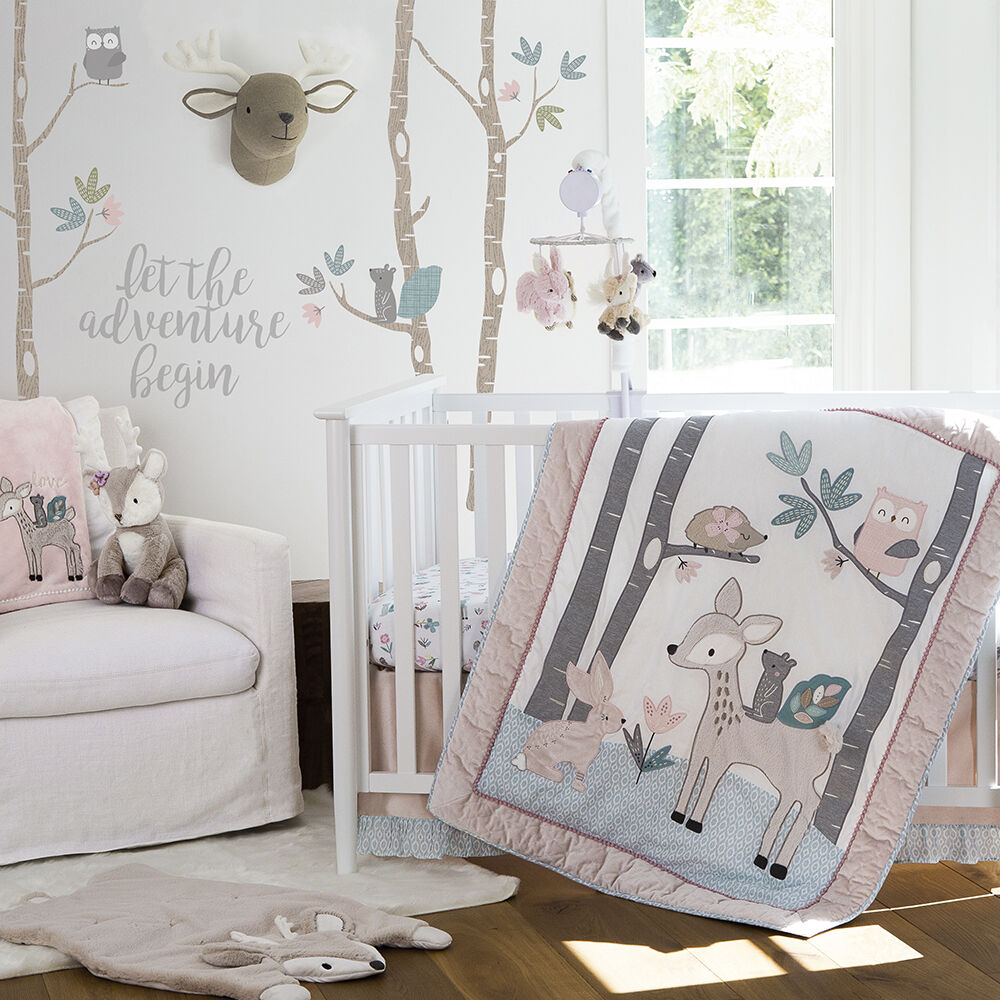 Levtex Baby Everly Fitted Sheet with Deer Babies R Us Canada