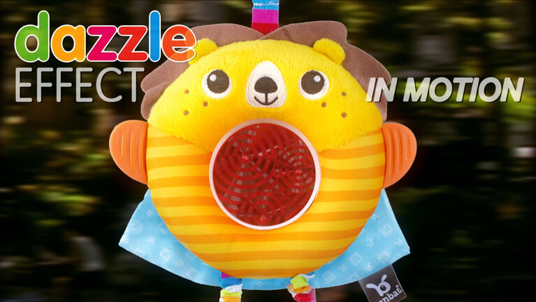 Benbat - Dazzle Friends Travel Toy - Lion / Yellow / 0-24 Months Old