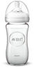 Biberon Philips Avent Naturel en verre, 8 oz, emb. de 1.