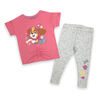 Paw Patrol 2 Piece Top-Legging Set - Pink/Grey Mix