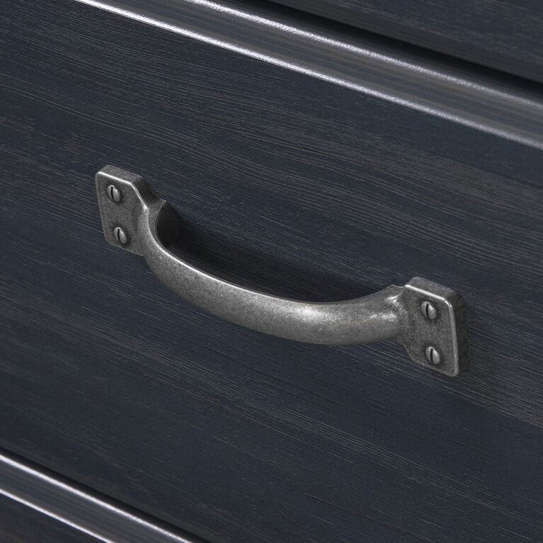 South Shore, Mates Bed with 3 Drawers - Blueberry