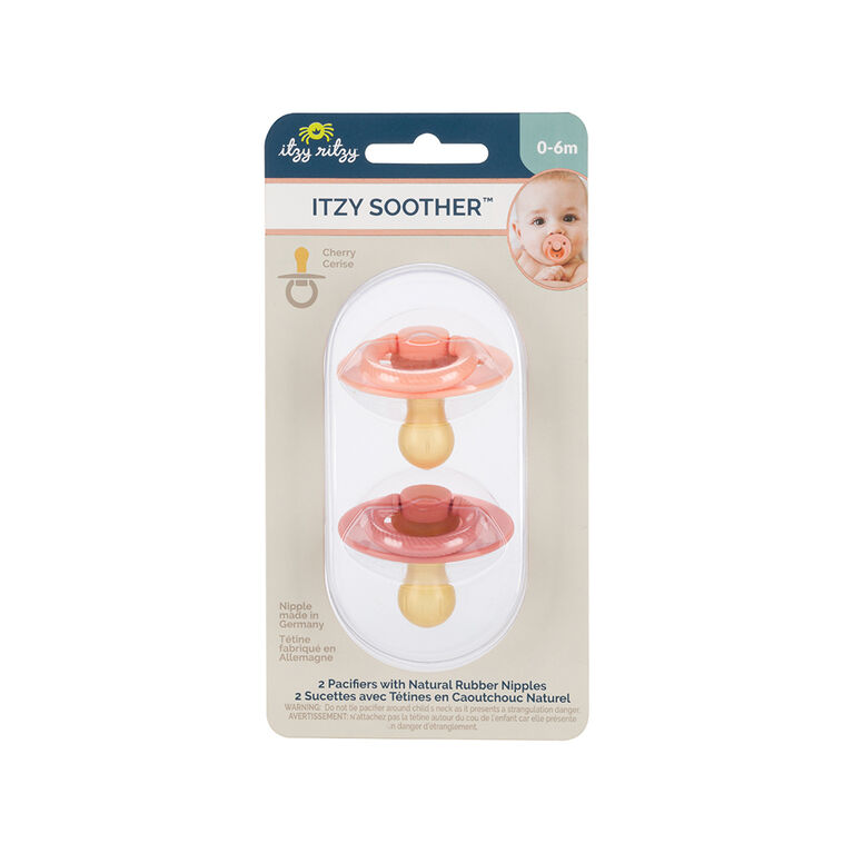 Itzy Ritzy Itzy Soother Sucette en caoutchouc naturel 0-6 mois