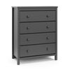 Storkcraft Alpine - Commode à 4 tiroirs - Gris.